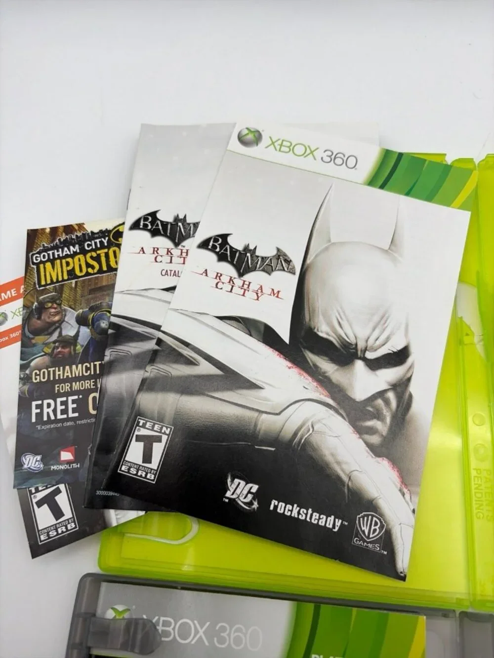 Batman Arkham City & Asylum Microsoft Xbox 360 Complete CIB Tested Working